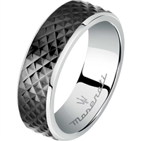Anello Maserati Uomo RINGS in Acciaio JM422AVD11021 - JM422AVD11021